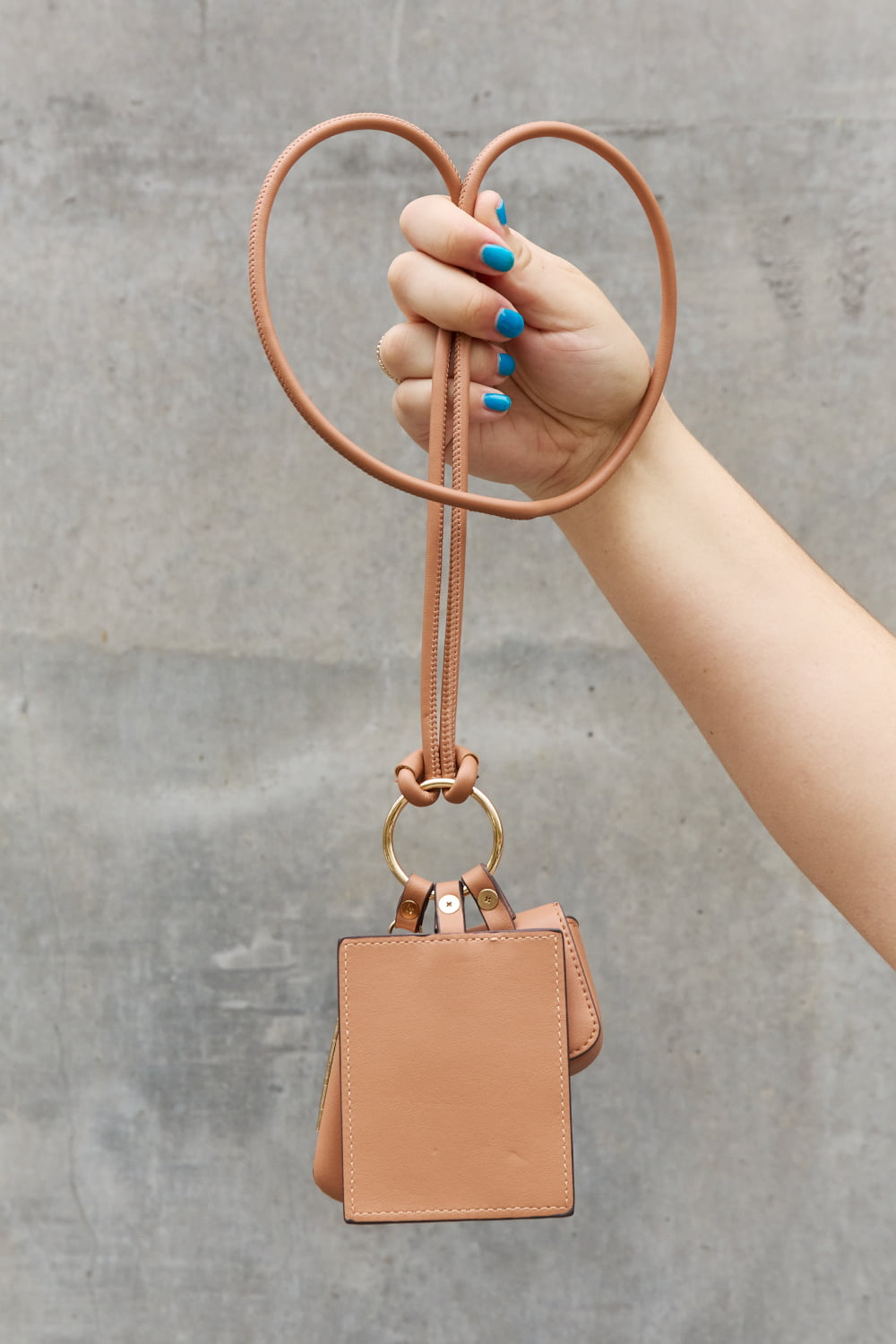 Nicole Lee USA Vegan Leather 3-Piece Lanyard Set - Tigbul's Fashion