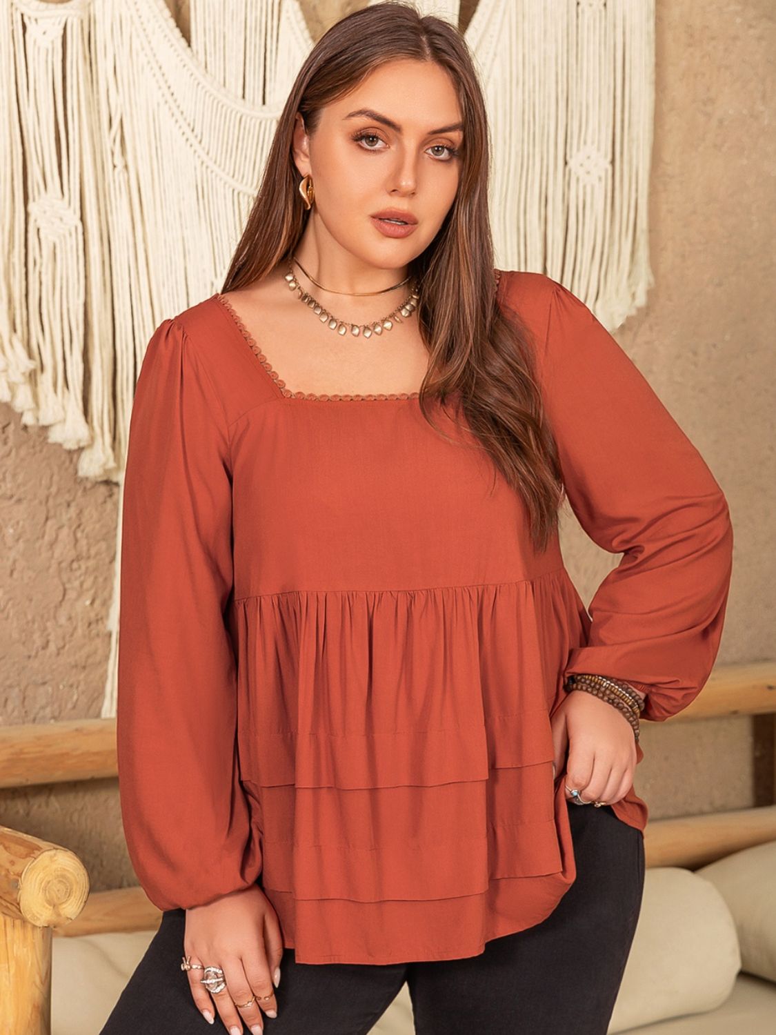 Women's Plus Size Shirts, Blouses, Tops | Tigbuls Variety Fashion Shop