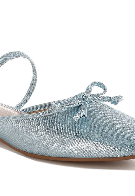 Opalia Glitter Ballet Mules - Tigbul's Variety Fashion Shop