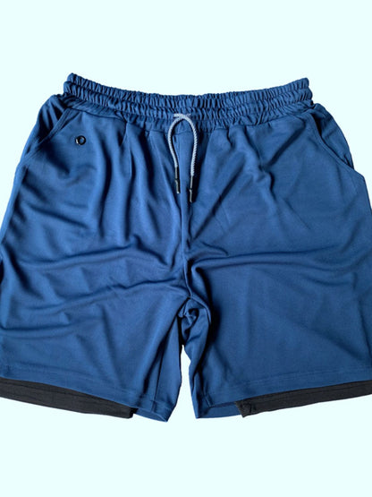 Men's Plus Size Drawstring Active Shorts with Pockets - Tigbul's Variety Fashion Shop