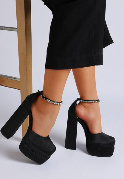 Martini Sky High Platform Sandals - Tigbul's Variety Fashion Shop
