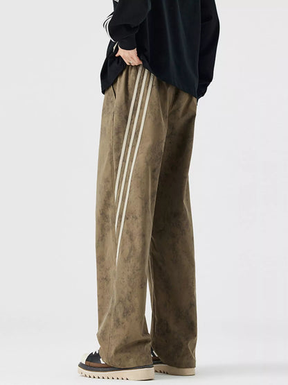 Men's Full Size Tie-Dye Wide-Leg Casual Pants Plus Size - Tigbul's Variety Fashion Shop