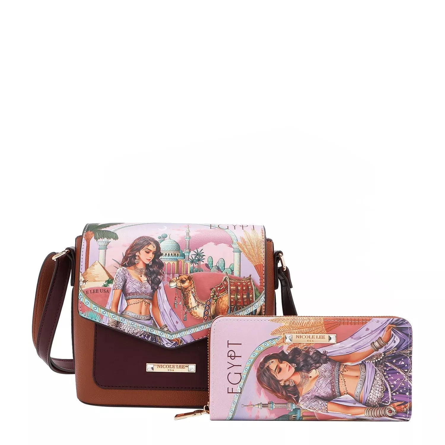 Nicole Lee USA Queen Cleopatra 3 Piece Set - Tigbul's Variety Fashion Shop