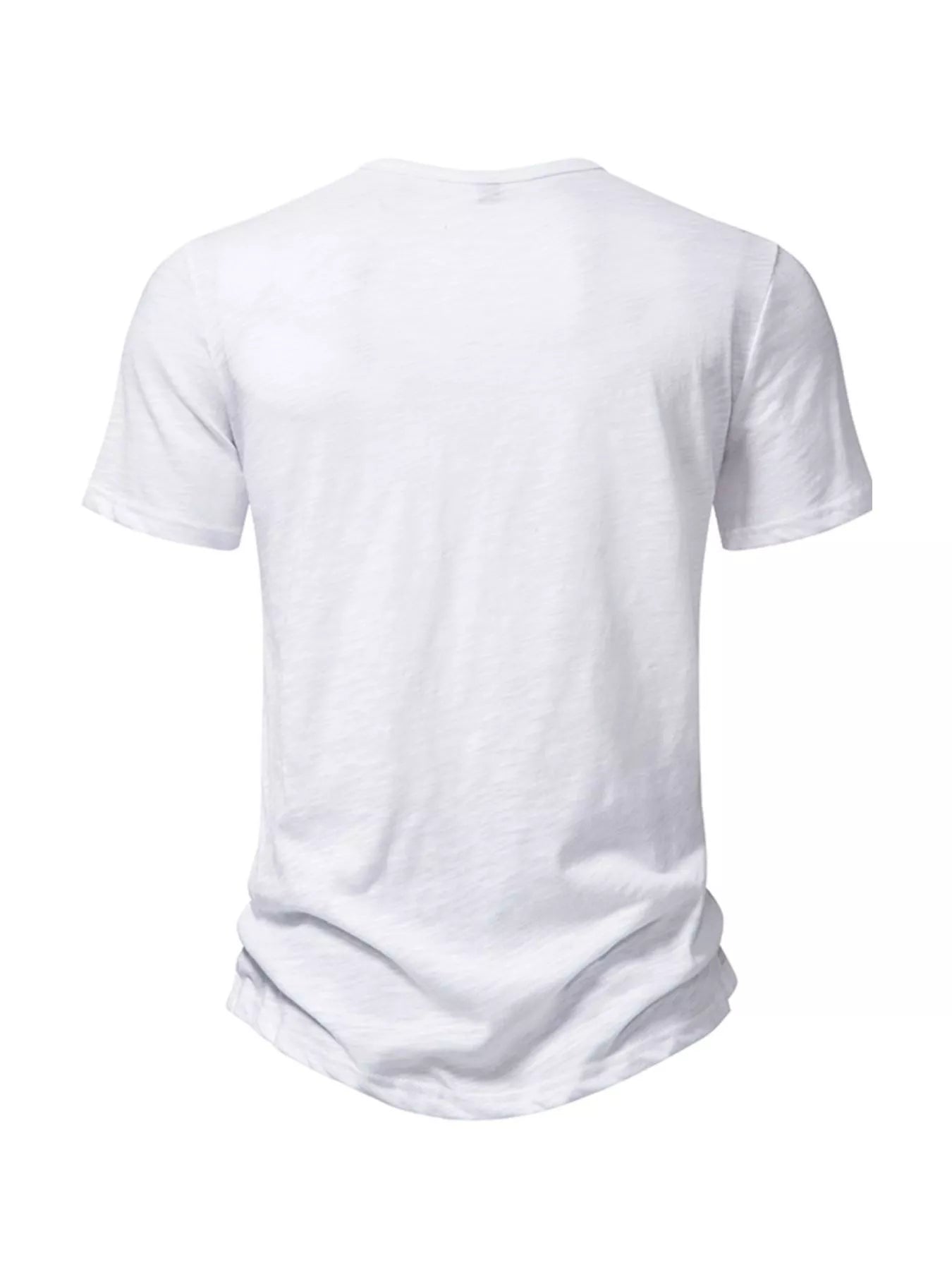 Men's Casual Button Detail Henley T-Shirt - Tigbuls Variety Fashion