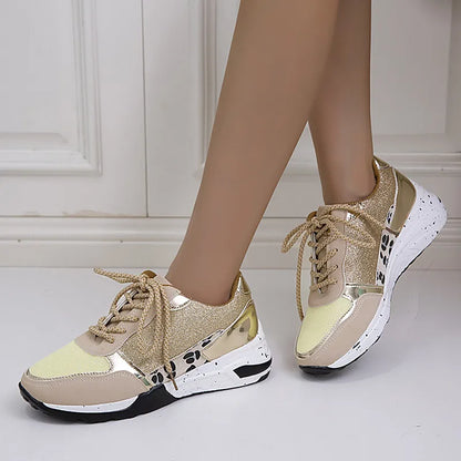 Round Toe Platform Sneakers - Tigbul's Variety Fashion Shop
