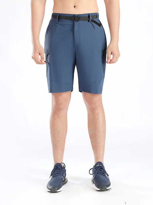 Men's Pocketed Active Shorts - Tigbul's Variety Fashion Shop