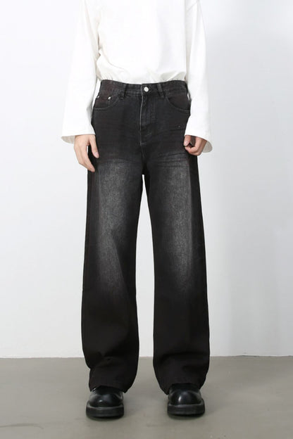 Men's Loose Fit Jeans with Pockets - Tigbul's Variety Fashion Shop