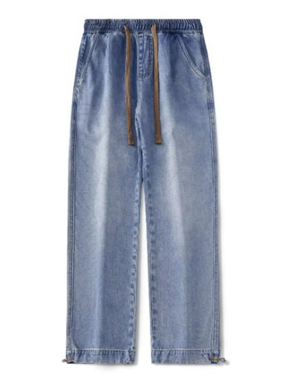 Men's Wide Leg Relaxed Fit Jeans - Tigbul's Variety Fashion Shop