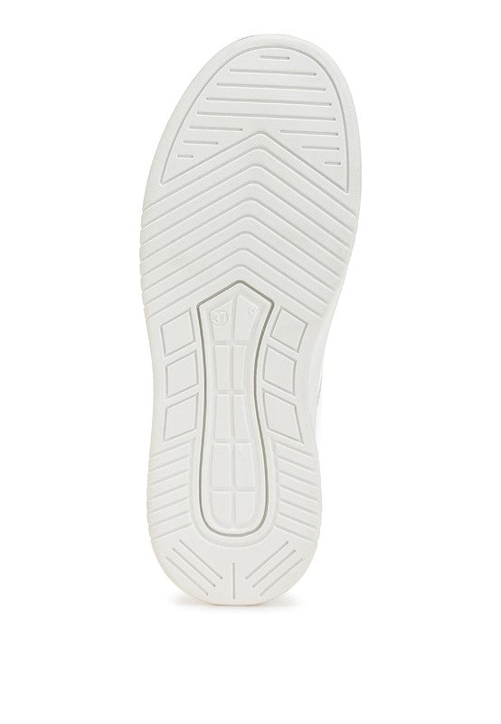 Scouts Metallic Paneling Platform Sneakers - Tigbul's Variety Fashion Shop