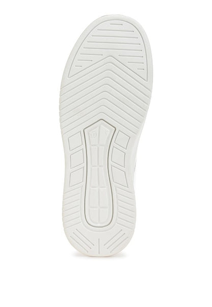Scouts Metallic Paneling Platform Sneakers - Tigbul's Variety Fashion Shop