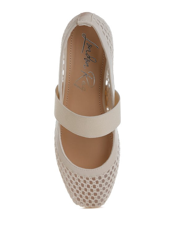Nayela Mid-Foot Strap Ballerinas - Tigbul's Variety Fashion Shop