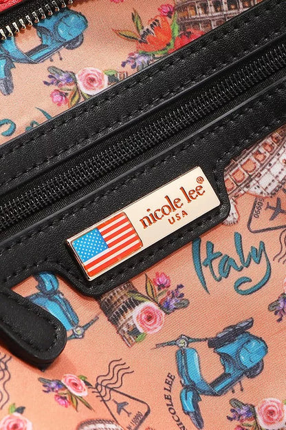 Nicole Lee USA Martha Travels Italy - Dome Satchel - Tigbul's Variety Fashion Shop
