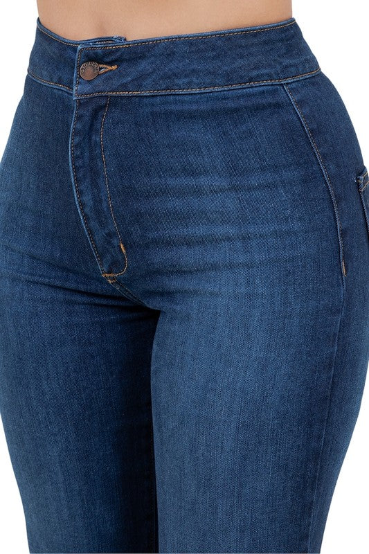 Harley Wide Leg Dark Blue - Inseam 32 - Tigbul's Variety Fashion Shop