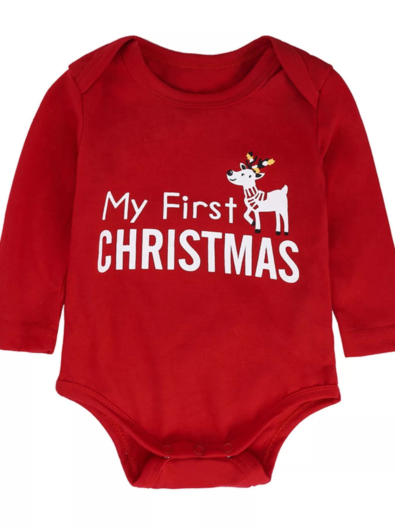 Baby Toddler My First Christmas Reindeer Outfit Set | Tigbuls Variety