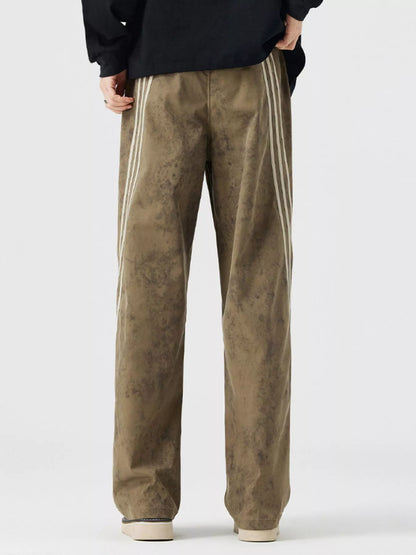 Men's Full Size Tie-Dye Wide-Leg Casual Pants Plus Size - Tigbul's Variety Fashion Shop