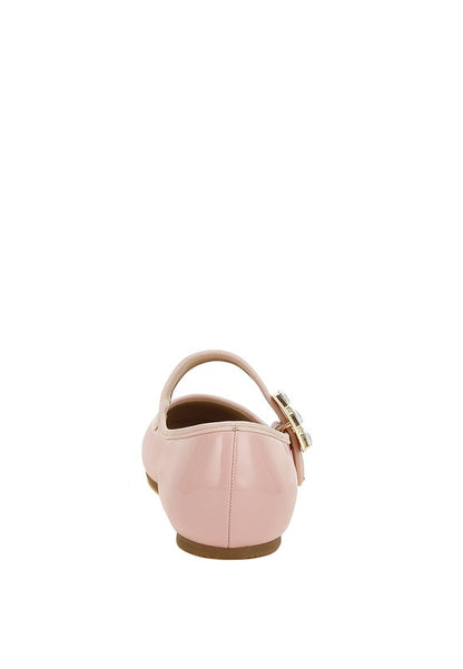 Upstage Brooch Mary Jane Sandals - Tigbul's Variety Fashion Shop