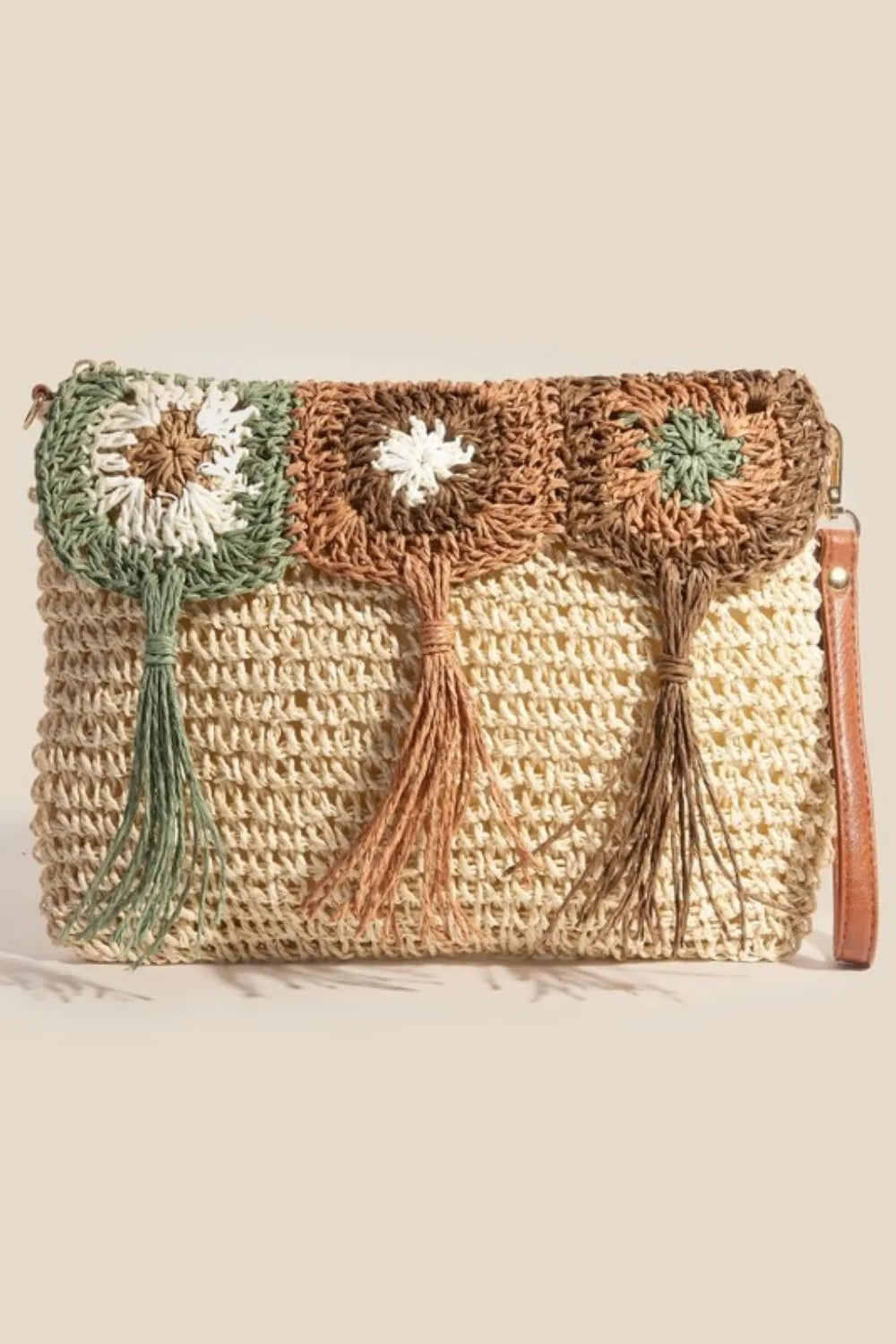 Fame Intricate Tassel Braided Crossbody Bag - Tigbul's Variety Fashion Shop