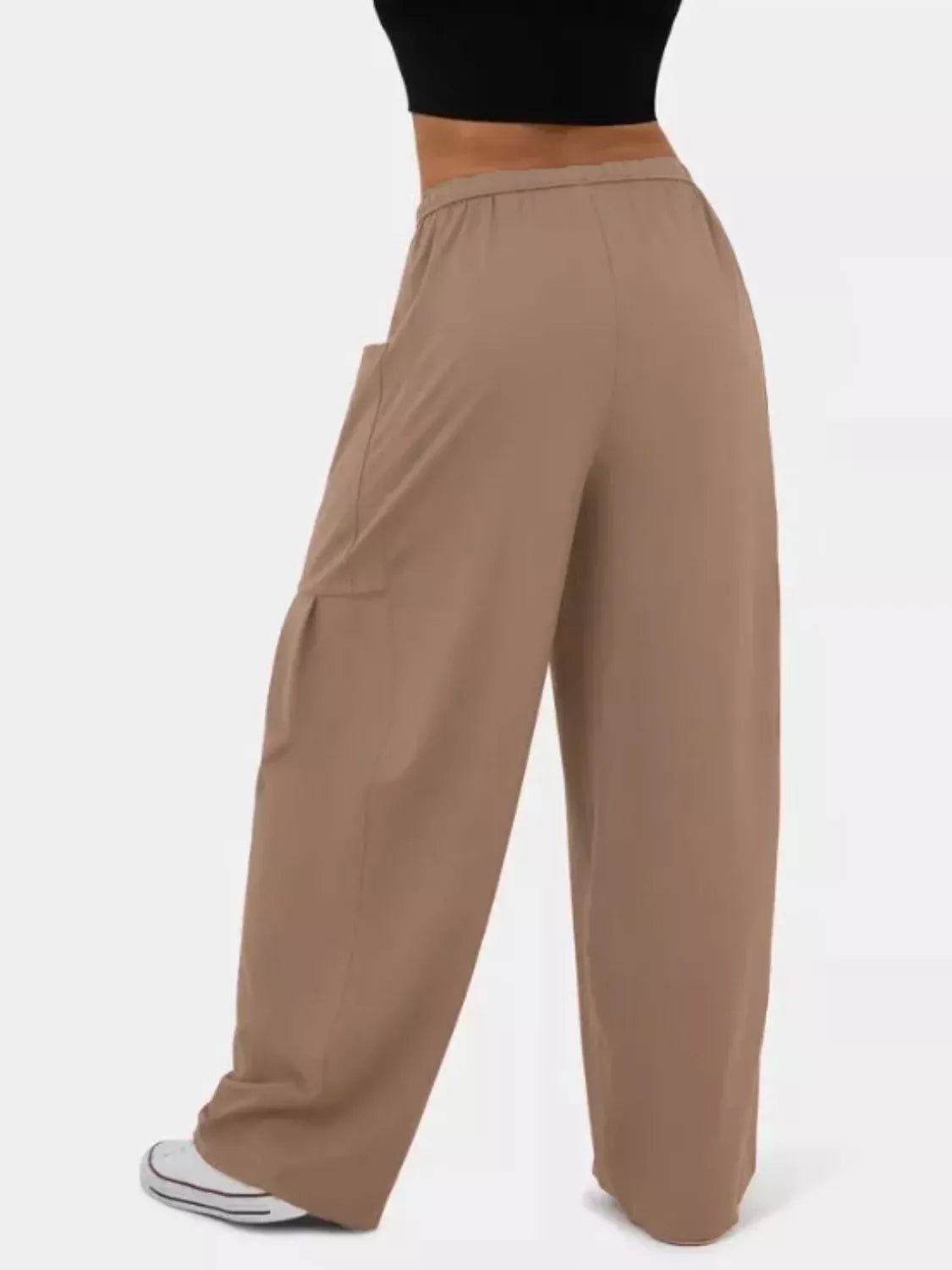 Relaxed Fit Drawstring Pants - Tigbul's Variety Fashion Shop