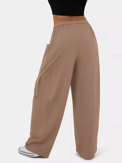 Relaxed Fit Drawstring Pants - Tigbul's Variety Fashion Shop