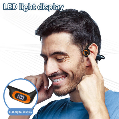 AKZ-G3 Bone Conduction Second Generation Air Conduction Earphones Wireless Bluetooth Earphones Sports Running - Tigbul's Variety Fashion Shop