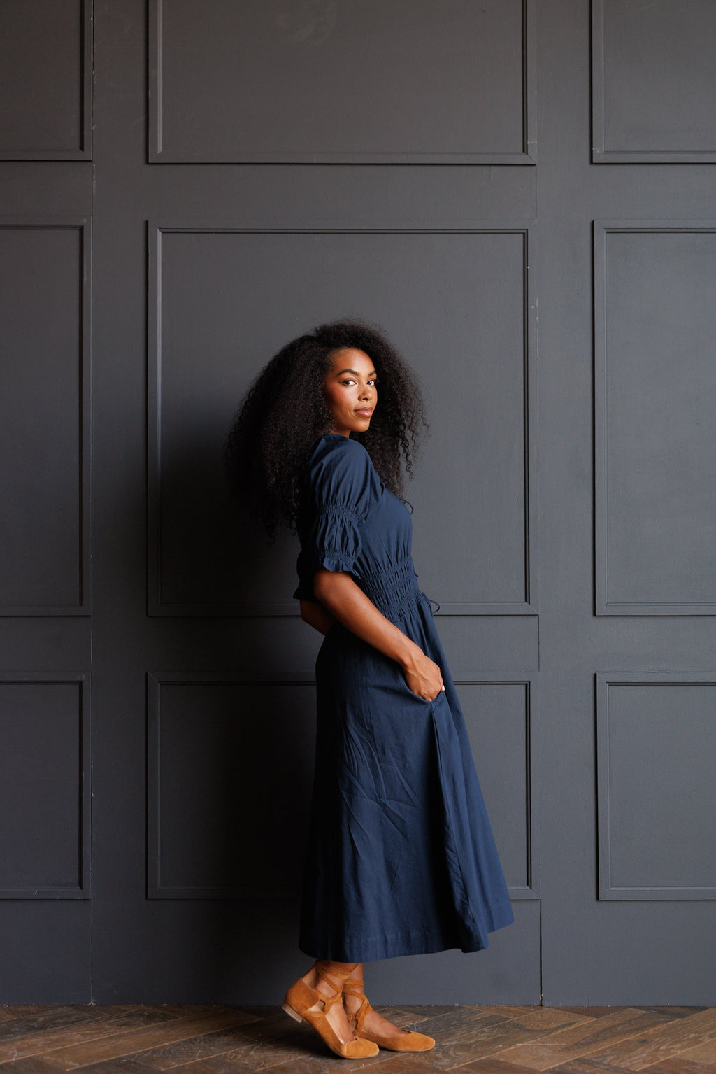 Long Way Home Dress, Blue Nights