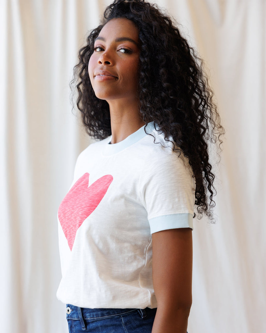 Heart to Heart Ringer Tee