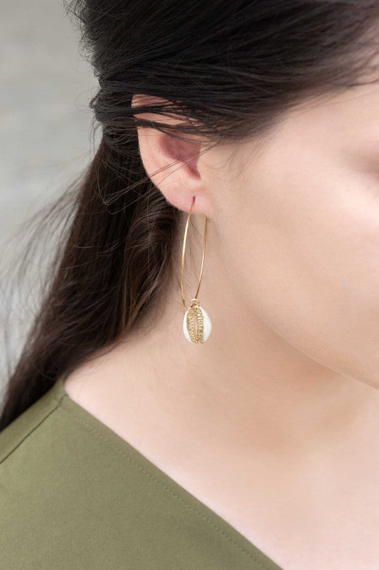 By the Shore Hoop Earrings - 14K - Tigbuls Variety Fashion