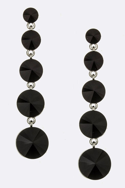 Dangle Crystal Earrings - Tigbuls Variety Fashion