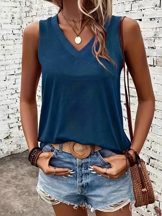 V-Neck Tank - Tigbul's Variety Fashion Shop