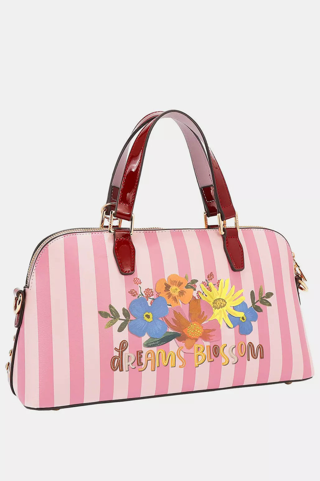 Nicole Lee USA Dreams Blossom Nicole Lee Dome Handbag - Tigbul's Variety Fashion Shop