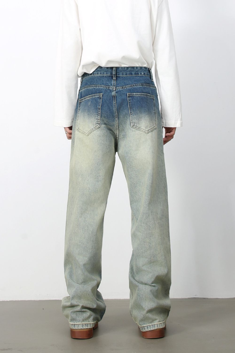 Men's Loose Fit Jeans with Pockets - Tigbul's Variety Fashion Shop