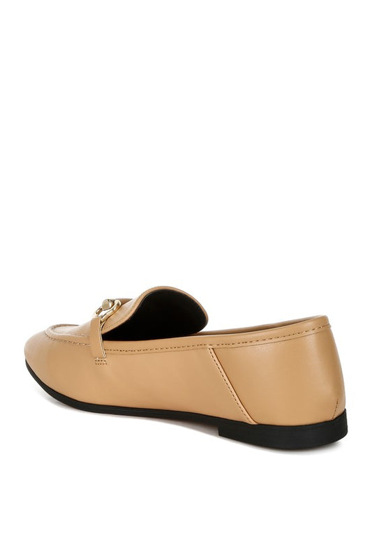 Melisma Horsebit Embellished Loafers - Tigbul's Variety Fashion Shop