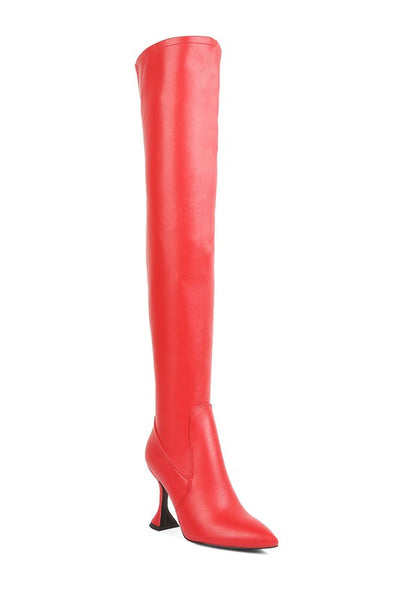 BRANDY OVER THE KNEE HIGH HEELED BOOTS - Tigbul's Variety Fashion Shop