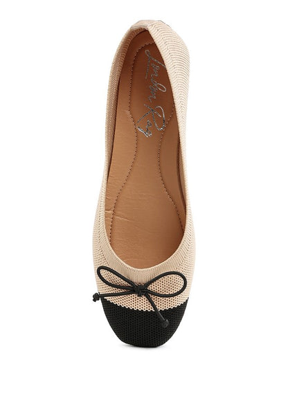 Rosario Two Tone Ballerinas - Tigbul's Variety Fashion Shop