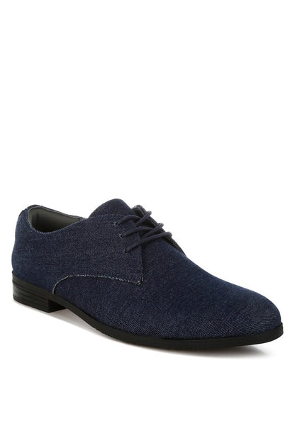 Zapier Denim Oxford Shoes - Tigbul's Variety Fashion Shop