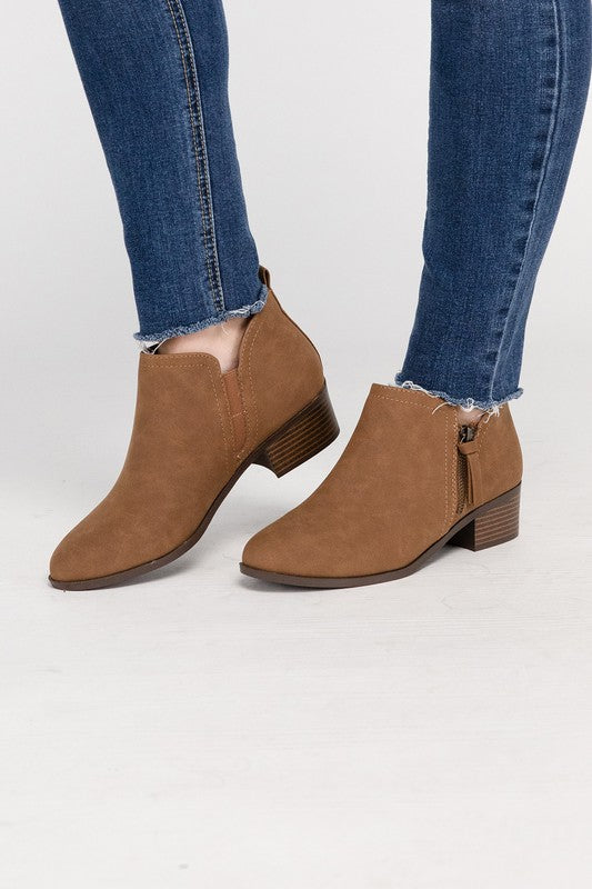 ZAYNE Ankle Booties - Tigbuls Variety Fashion