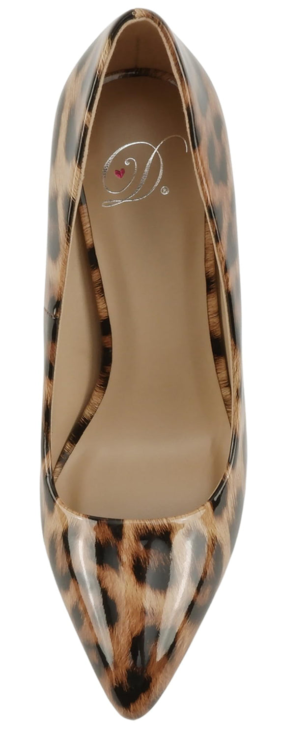 SCHEME-S Leopard Patent Delicious