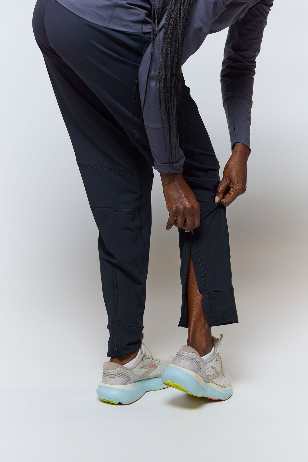 Valia Women's Black Jogger Pants - Tigbul's Variety Fashion Shop
