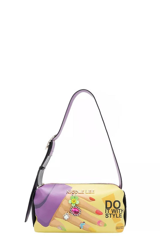 Nicole Lee USA Nail Polish Shoulder Bag - Tigbul's Variety Fashion Shop