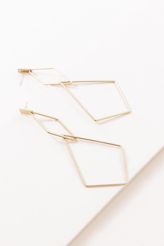 Shape Of You Drop Earrings - Tigbuls Variety Fashion