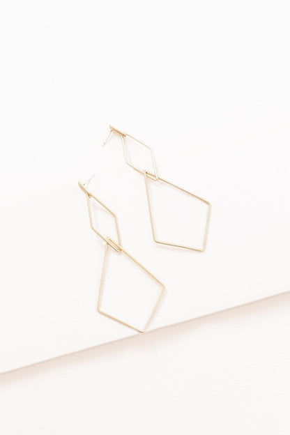 Shape Of You Drop Earrings - Tigbuls Variety Fashion