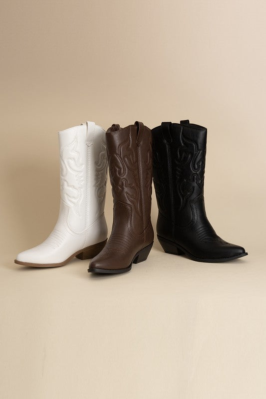 Rerun Western Boots - Tigbuls Variety Fashion