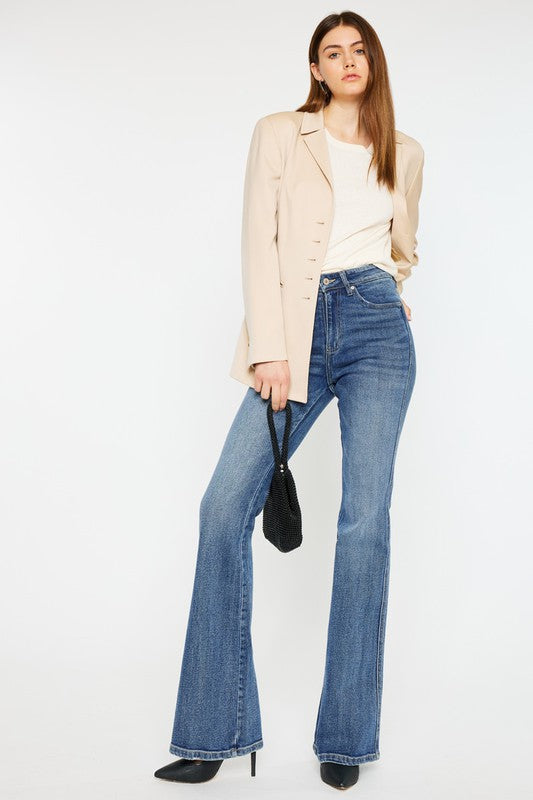 High Rise Flare Jeans - Tigbuls Variety Fashion