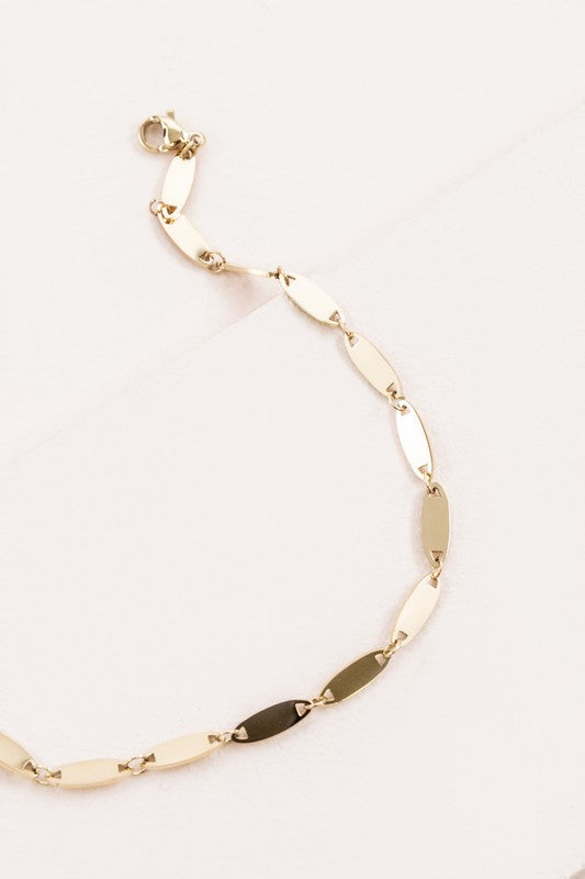 Oval Rolo Chain Anklet - Tigbuls Variety Fashion