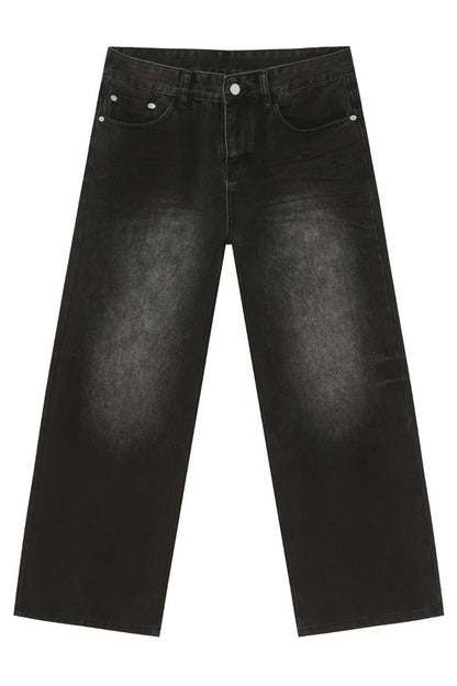 Men's Loose Fit Jeans with Pockets - Tigbul's Variety Fashion Shop