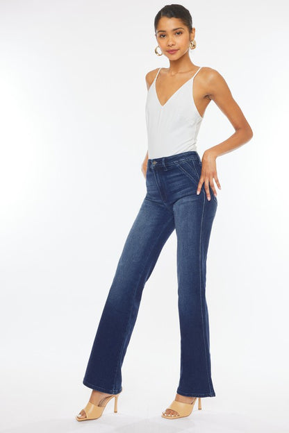 High Rise Slim Flare Jean - Tigbuls Variety Fashion