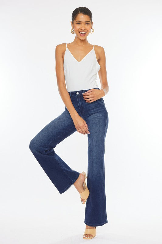 High Rise Slim Flare Jean - Tigbuls Variety Fashion