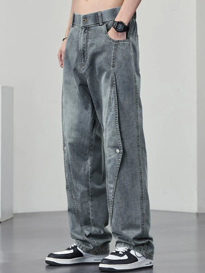 Men's Plus Size Wide Leg Jeans - Tigbul's Variety Fashion Shop