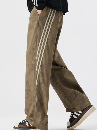Men's Full Size Tie-Dye Wide-Leg Casual Pants Plus Size - Tigbul's Variety Fashion Shop