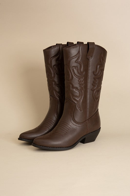 Rerun Western Boots - Tigbuls Variety Fashion